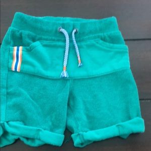 Velour shorts